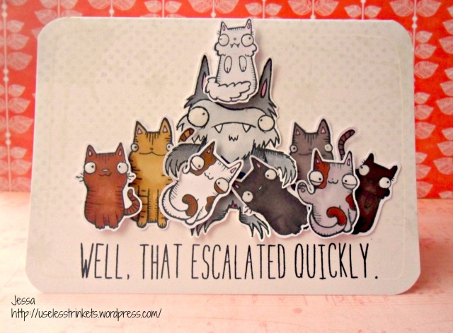Stampotique_Kitty_Squad_Wolfie_King_Well,thatEscalatedQuickly_card_love_Pet_adoption